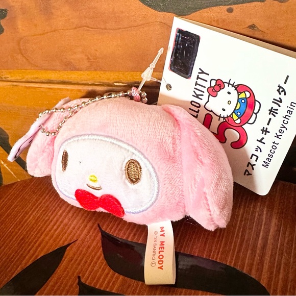 My Melody Small Plush Keychain - Picture 2 of 4